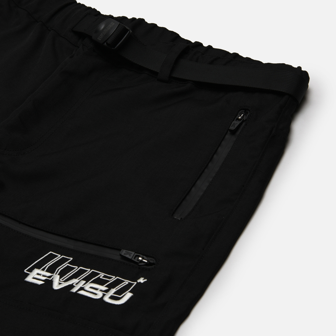 Evisu Мужские брюки Evisukuro Garment Washed Utility TPU Zipper