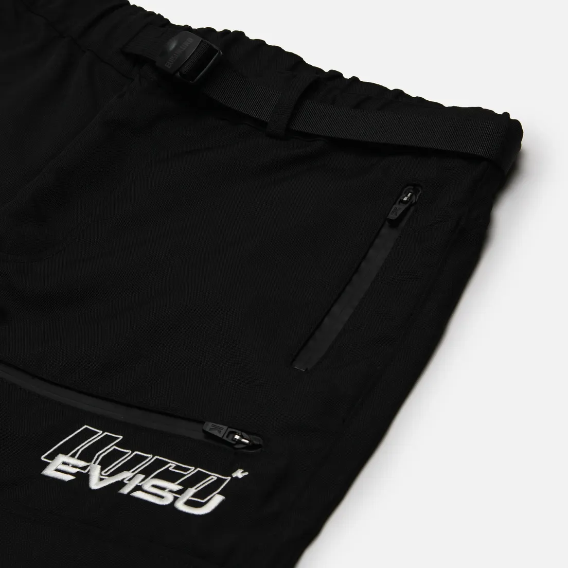 Evisu Мужские брюки Evisukuro Garment Washed Utility TPU Zipper