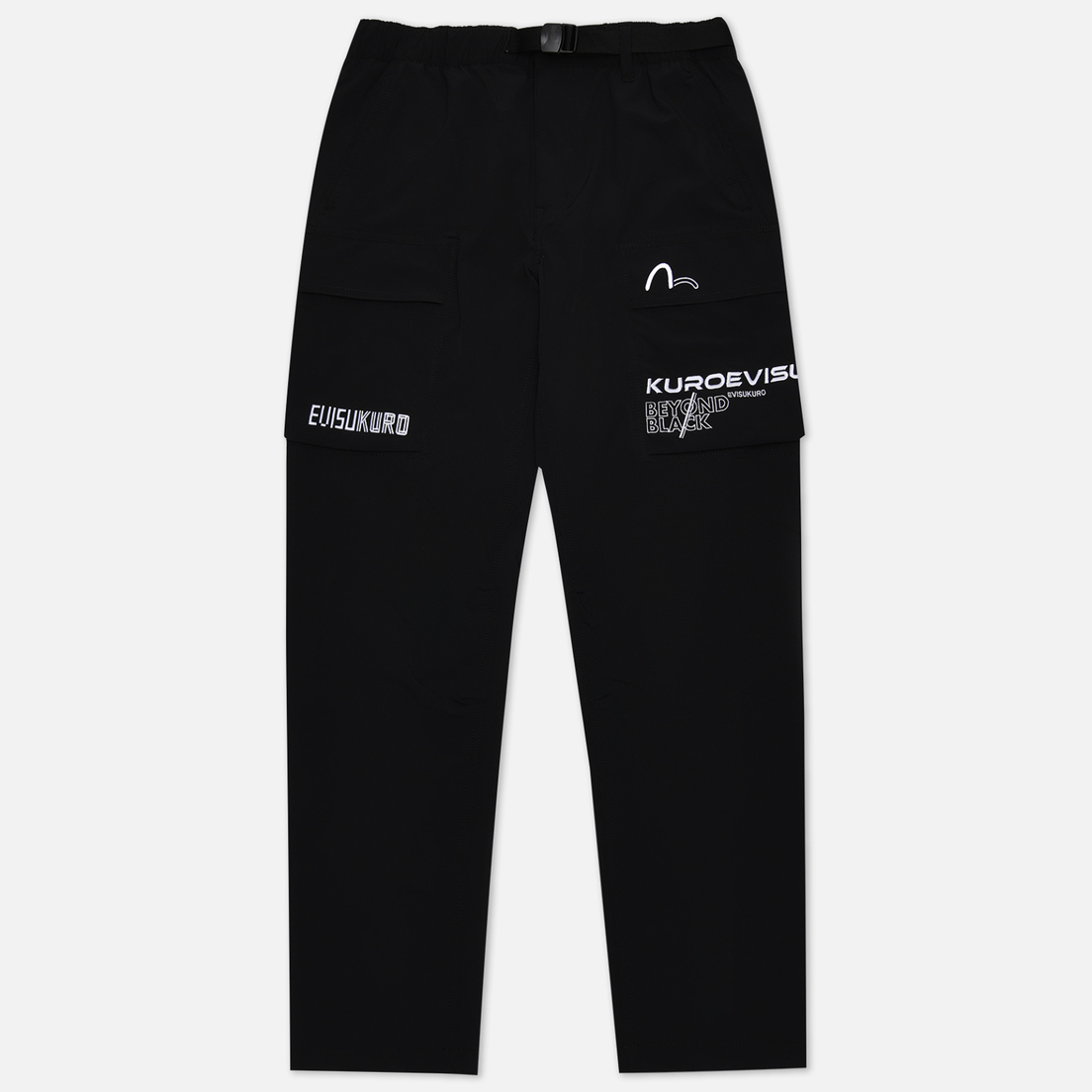 Evisu Мужские брюки Evisukuro Elastic Waistband Slim Cargo