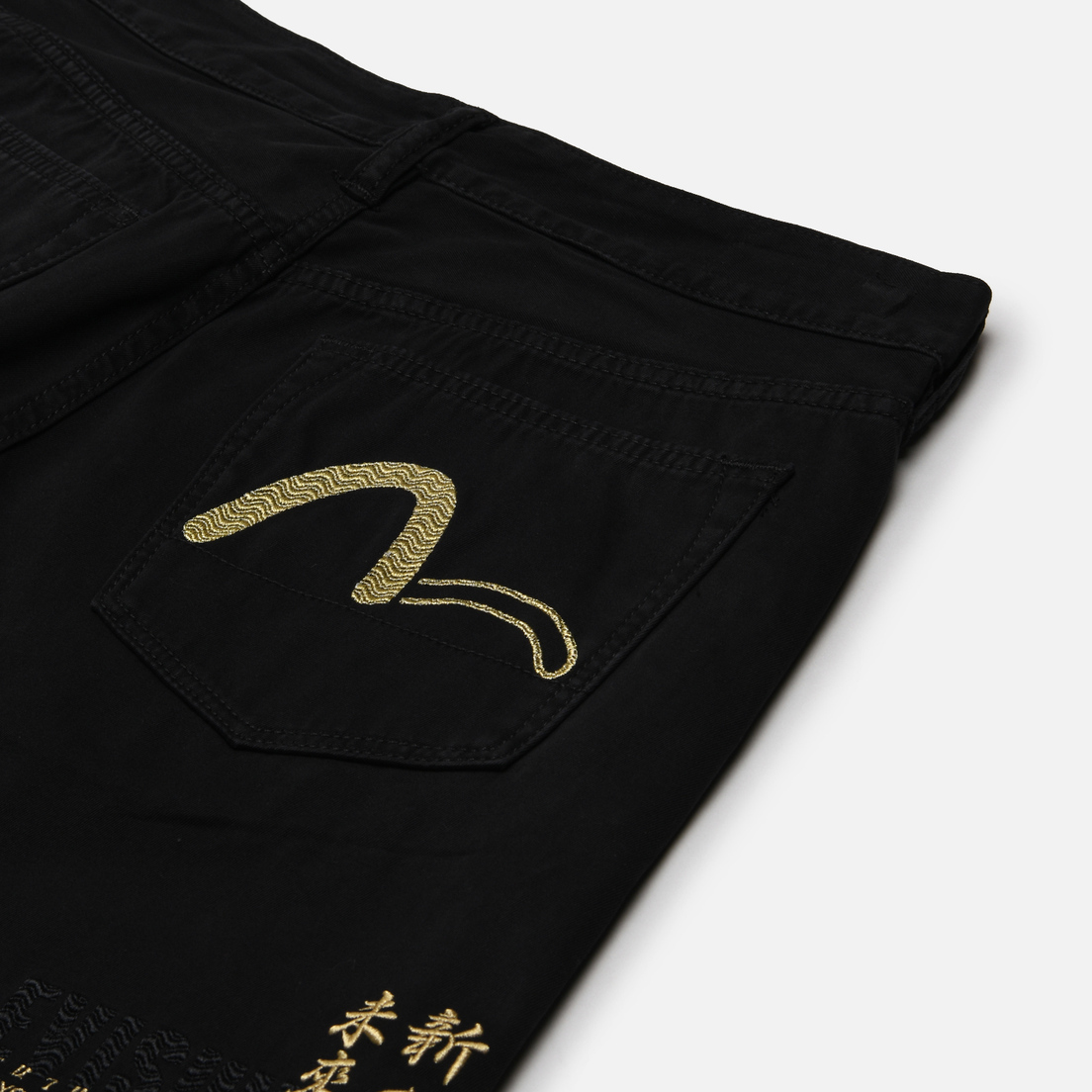 Evisu Мужские джинсы Evisukuro 2017 Pocket Embroidered Carrot Fit