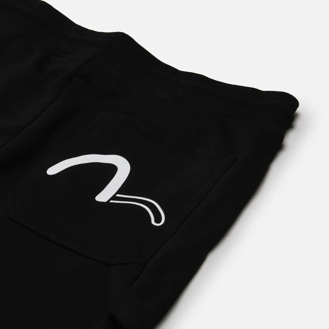 Evisu Мужские шорты Evisukuro Logo And Seagull Print