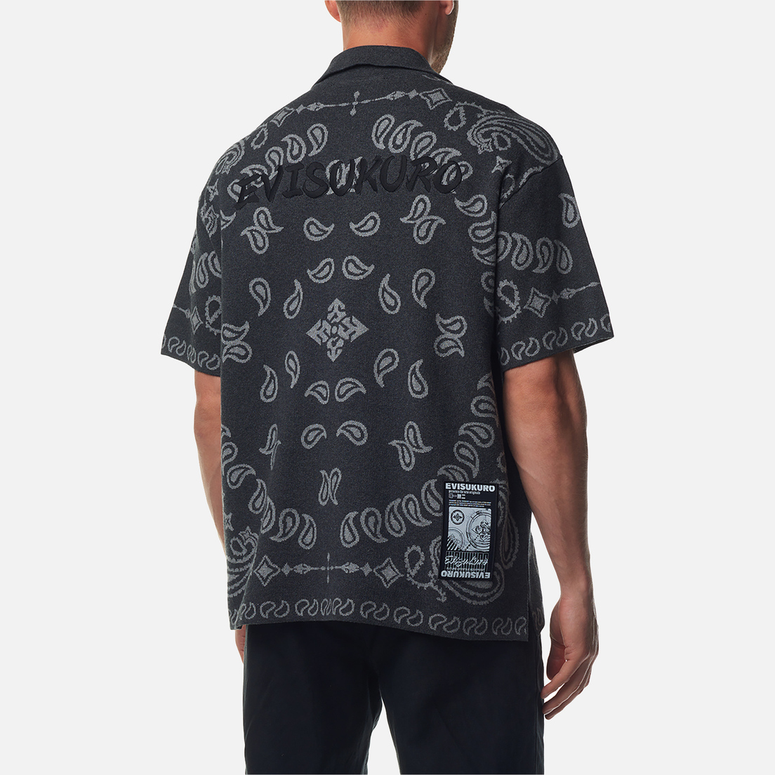 Evisu Мужская рубашка Evisukuro Paisley