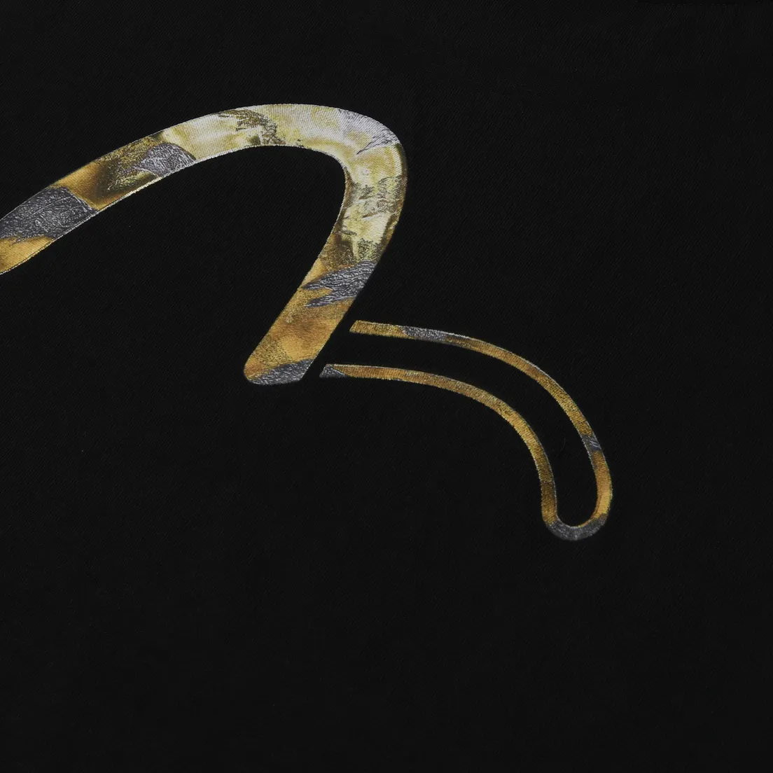 Evisu Мужская футболка Evisukuro 3D Metallic Logo