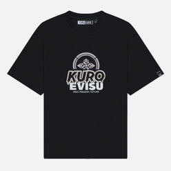 Evisu Мужская футболка Evisukuro Garment Melting Metallic Logo