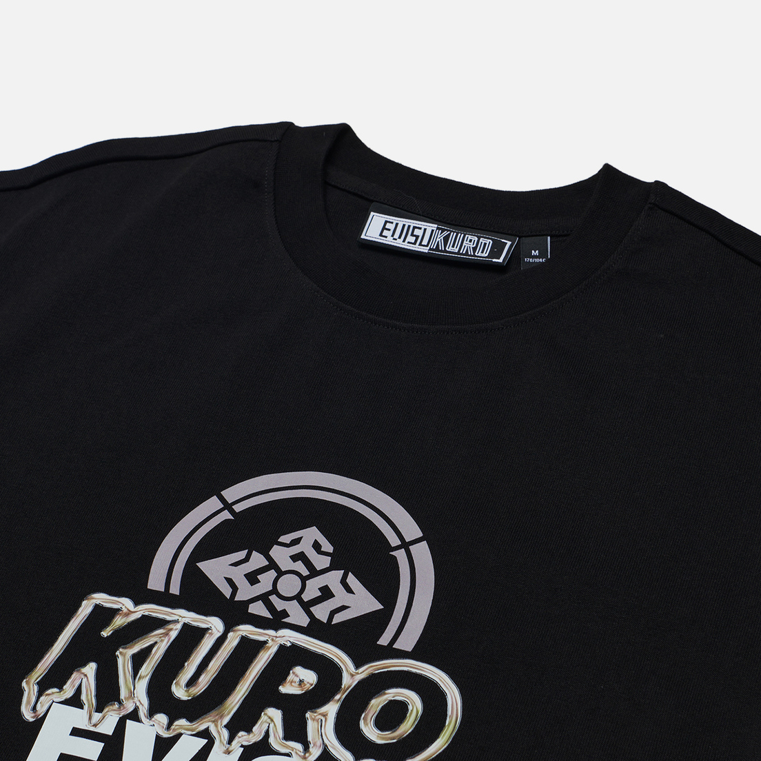 Evisu Мужская футболка Evisukuro Garment Melting Metallic Logo