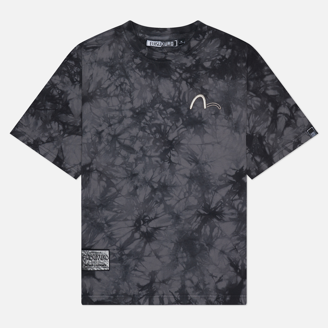 Evisu Мужская футболка Evisukuro Tie Dye Logo