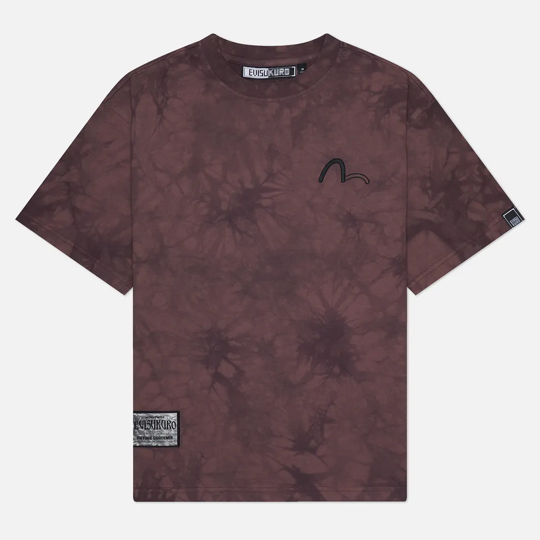 Evisu Мужская футболка Evisukuro Tie Dye Logo