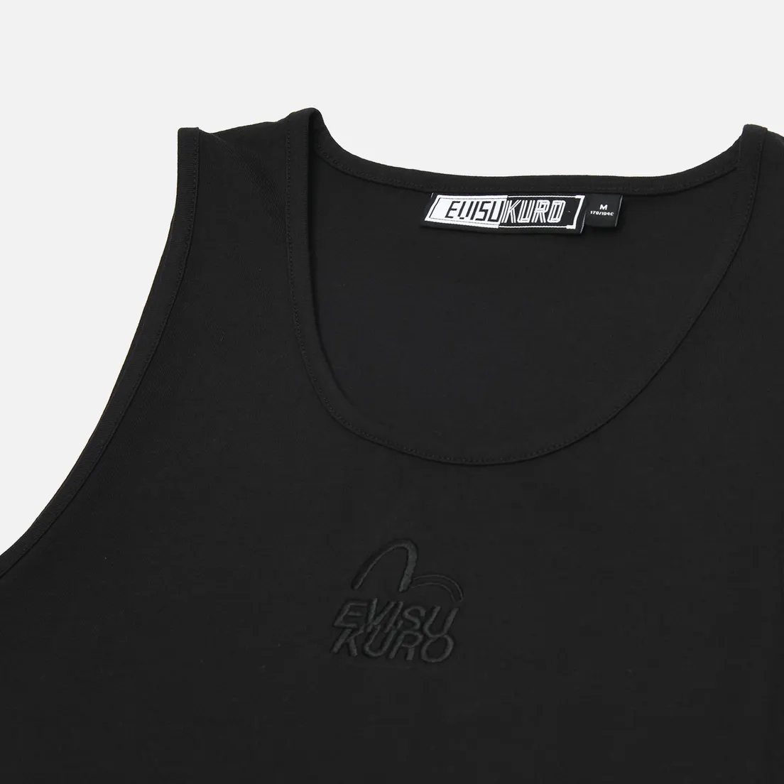 Evisu Мужская майка Logo & Seagull Embroidery