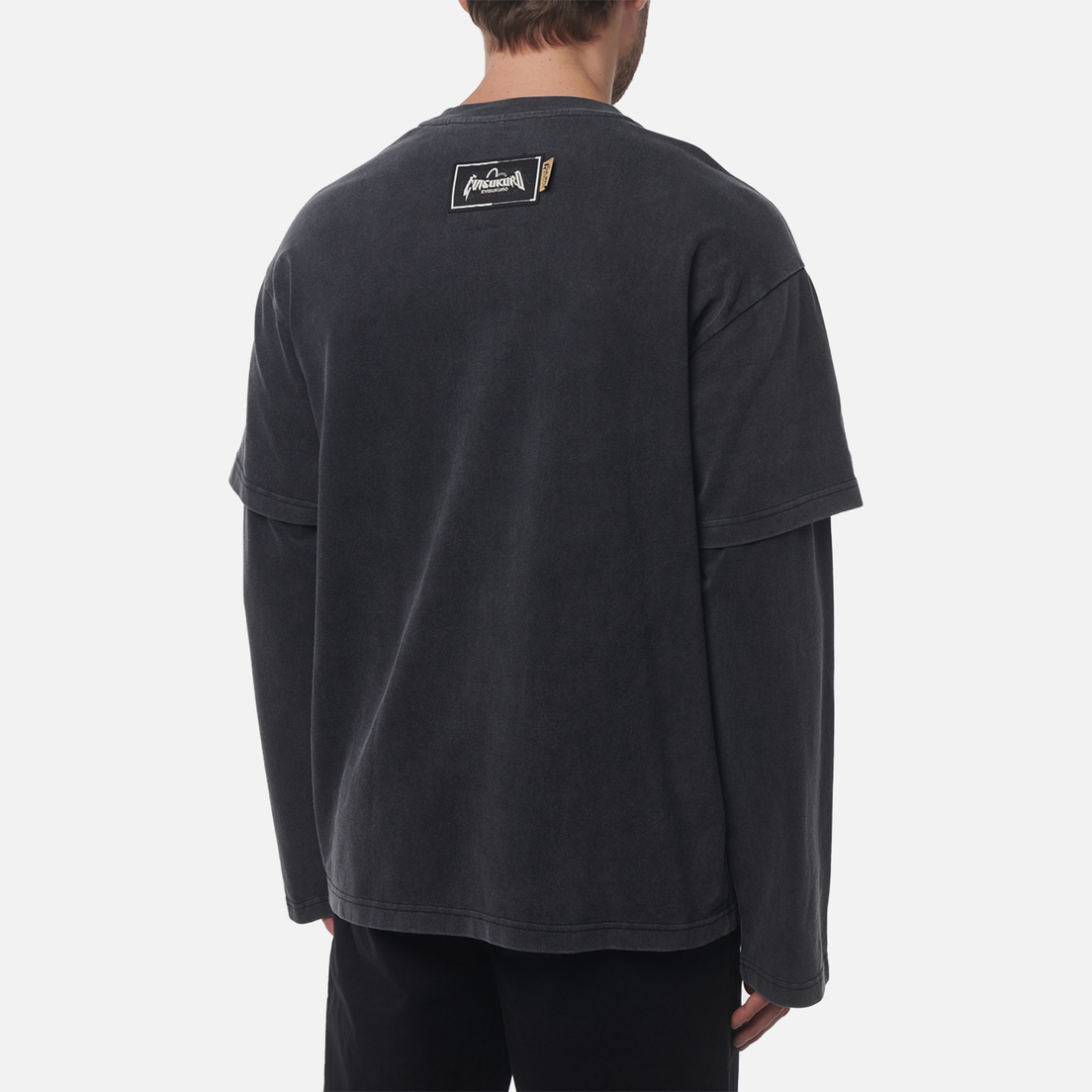 Evisu Мужской лонгслив Heavy Washed Multi Labels