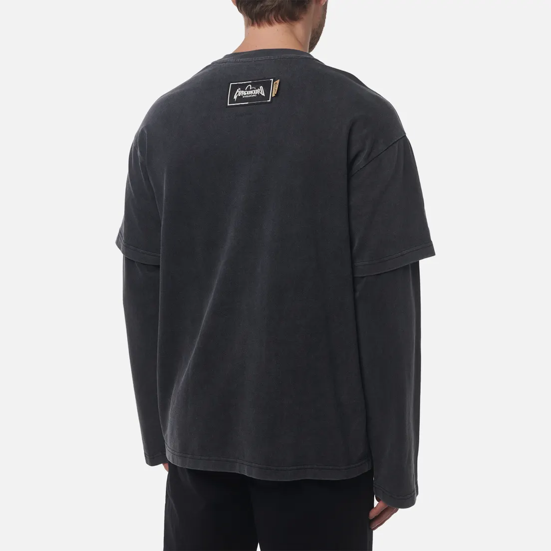 Evisu Мужской лонгслив Heavy Washed Multi Labels