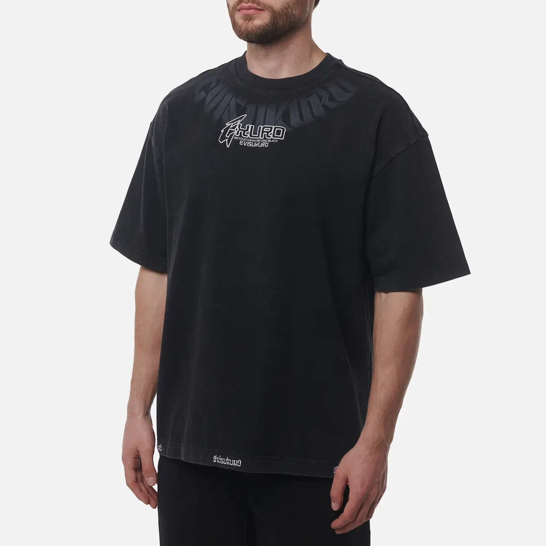 Evisu Мужская футболка Multi Mini-Logo