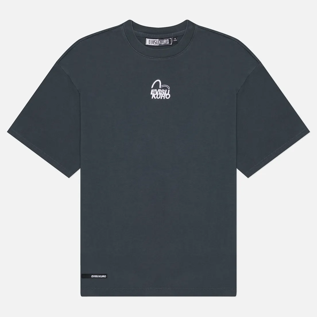 Evisu Мужская футболка Garment Pigment Dyed 3D Logo