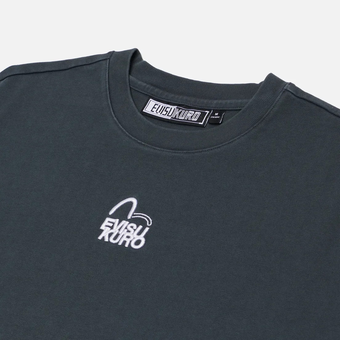 Evisu Мужская футболка Garment Pigment Dyed 3D Logo