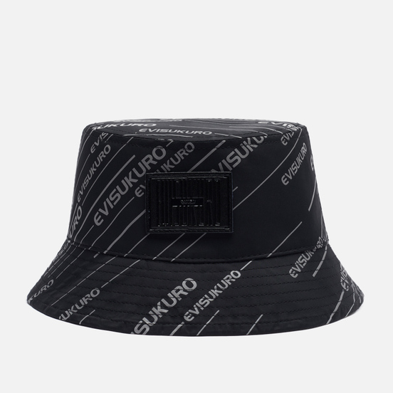 Панама Evisu Reversible Evisukuro All Over Print Seagull Black/Pearl White