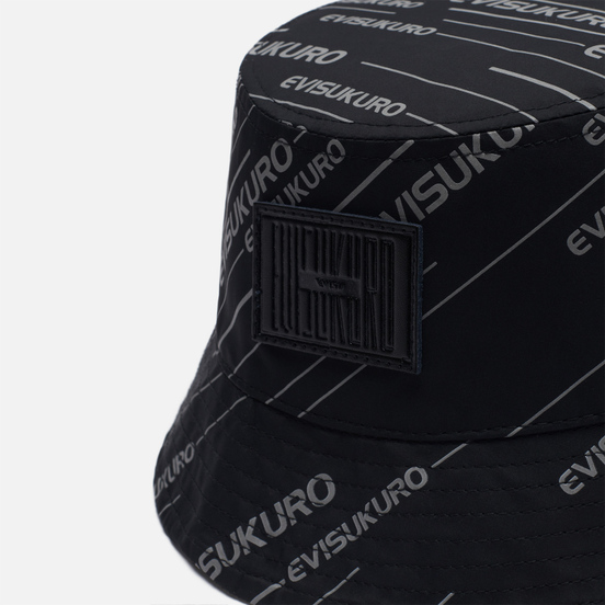 Панама Evisu Reversible Evisukuro All Over Print Seagull Black/Pearl White