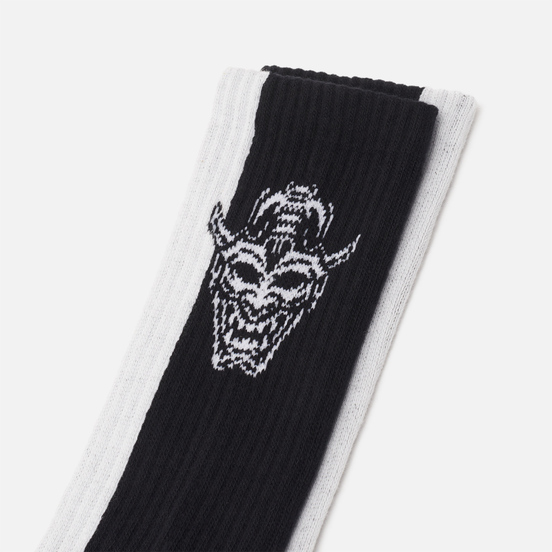Носки Evisu Evisukuro Hannya Long Black
