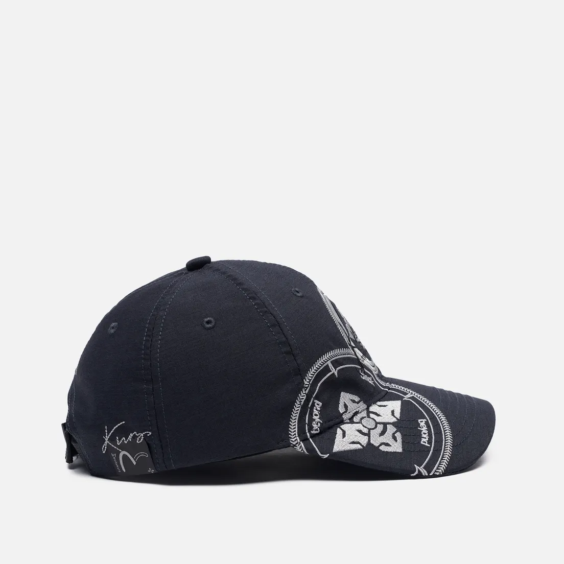 Evisu Кепка Evisukuro Double Kamon Embroidered