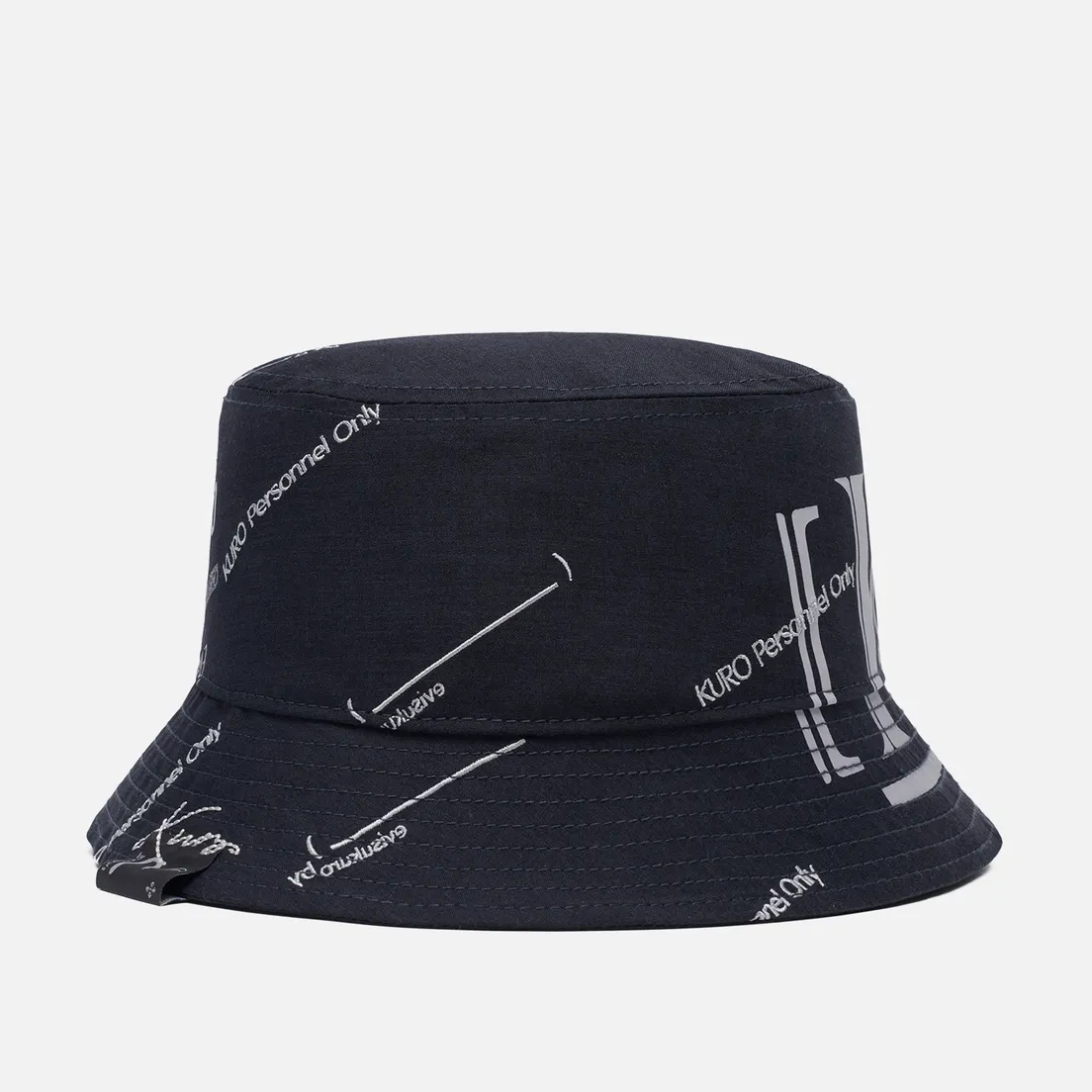 Evisu Панама Evisukuro Slogan Embroidered And Logo Print