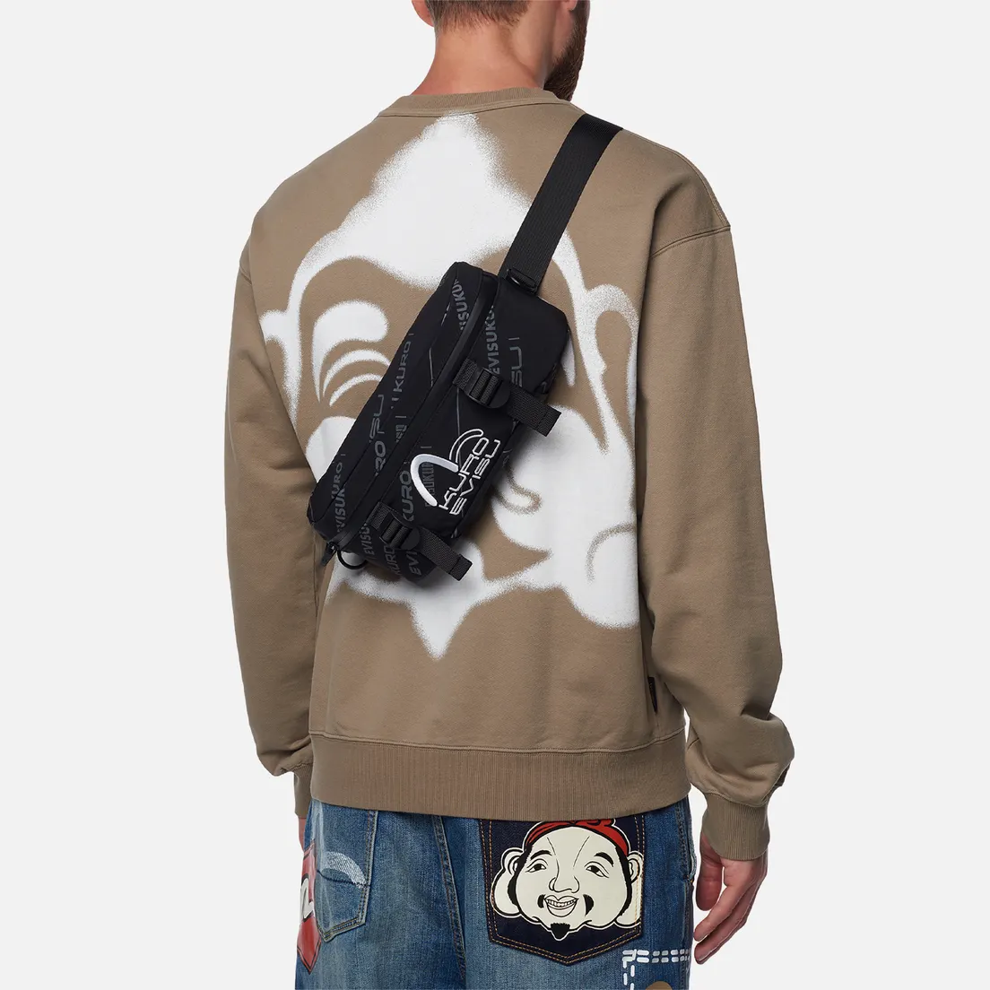 Evisu Сумка на пояс Evisukuro All Over Print