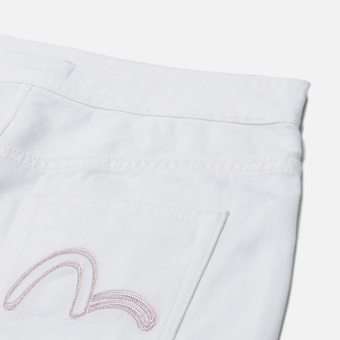 Evisu Женские шорты Evisukuro Seagull Embroidery