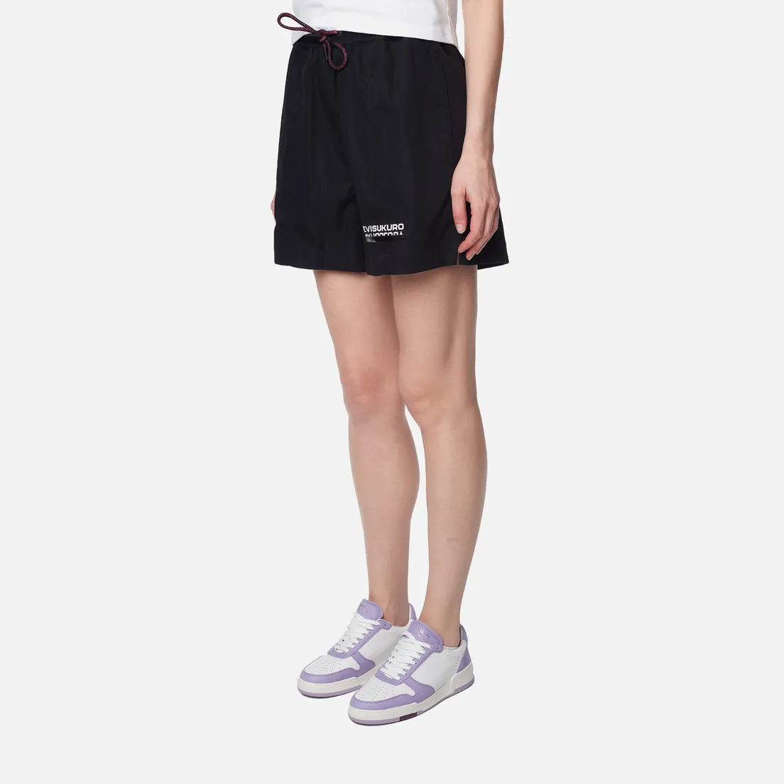 Evisu Женские шорты Evisukuro Printed Elastic Waist