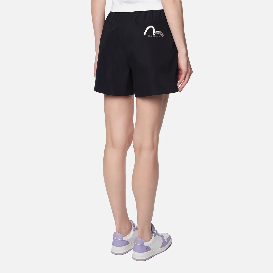 Evisu Женские шорты Evisukuro Printed Elastic Waist