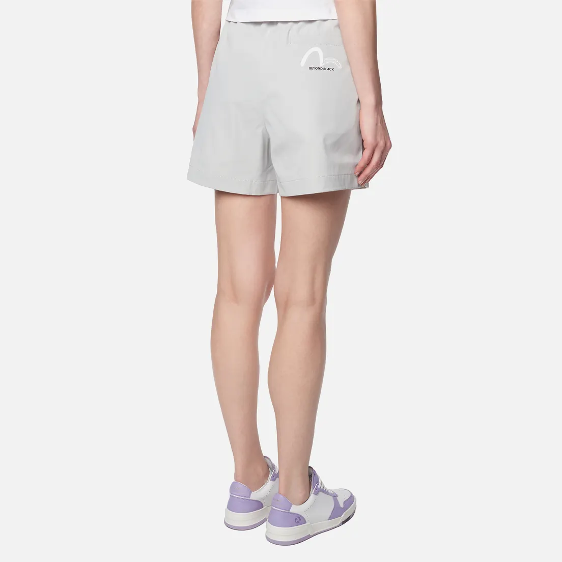 Evisu Женские шорты Evisukuro Printed Elastic Waist