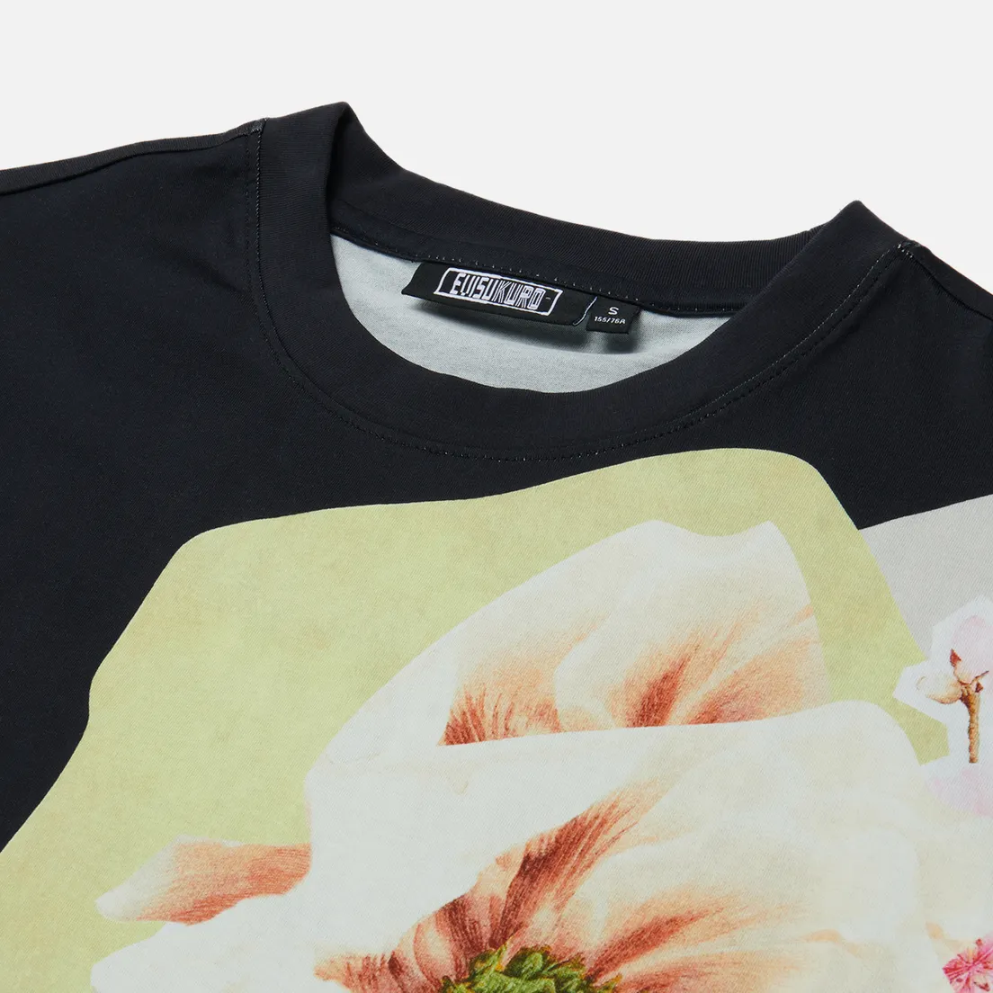 Evisu Женская футболка Evisukuro Floral Collage Printed