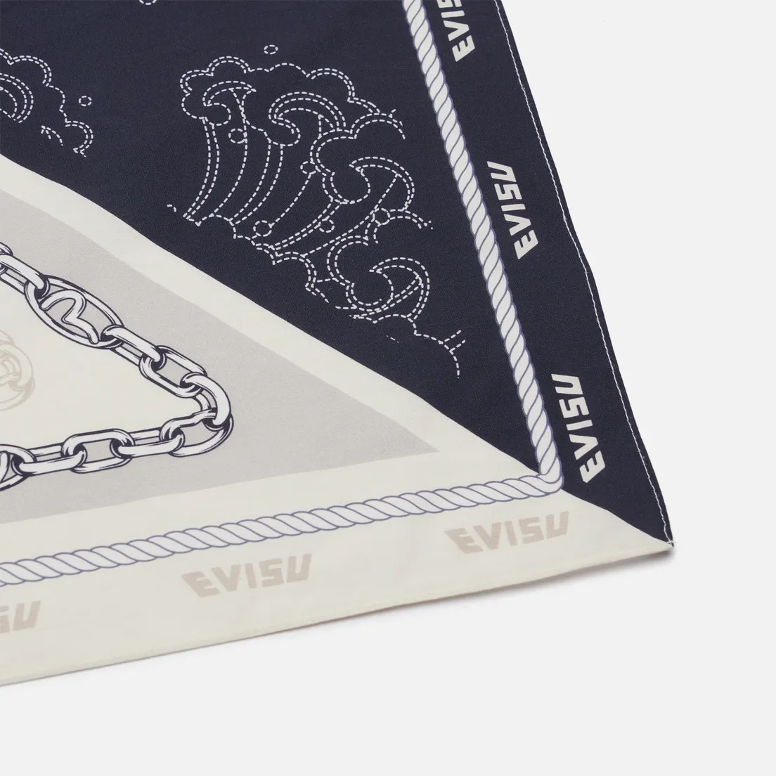 Evisu Бандана Seagull & Logo Printted