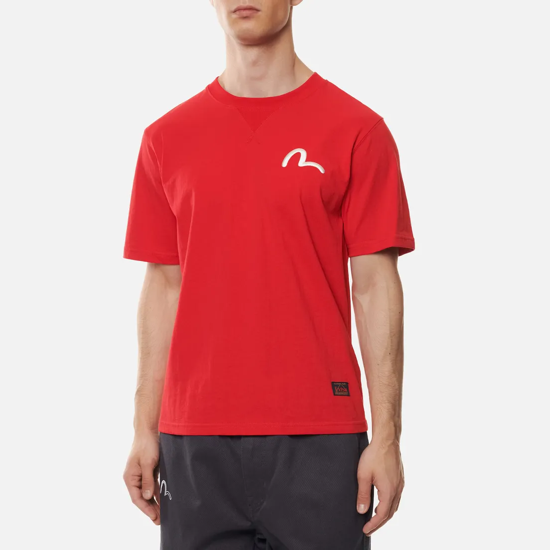 Evisu Мужская футболка Heritage Tigers & Logo Printed