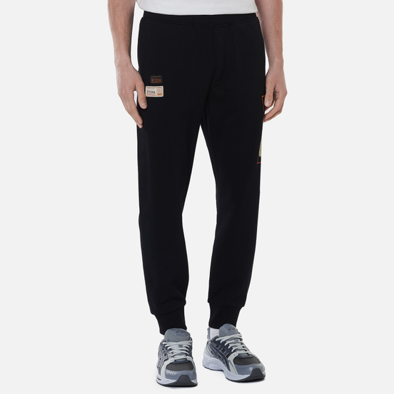 Мужские брюки Evisu Godhead Daruma Printed Black
