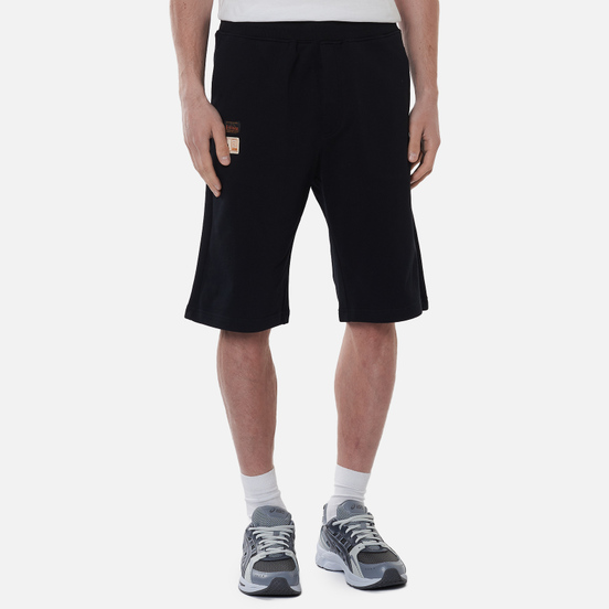 Мужские шорты Evisu Free Hand Printed Daicock & Kamon Black