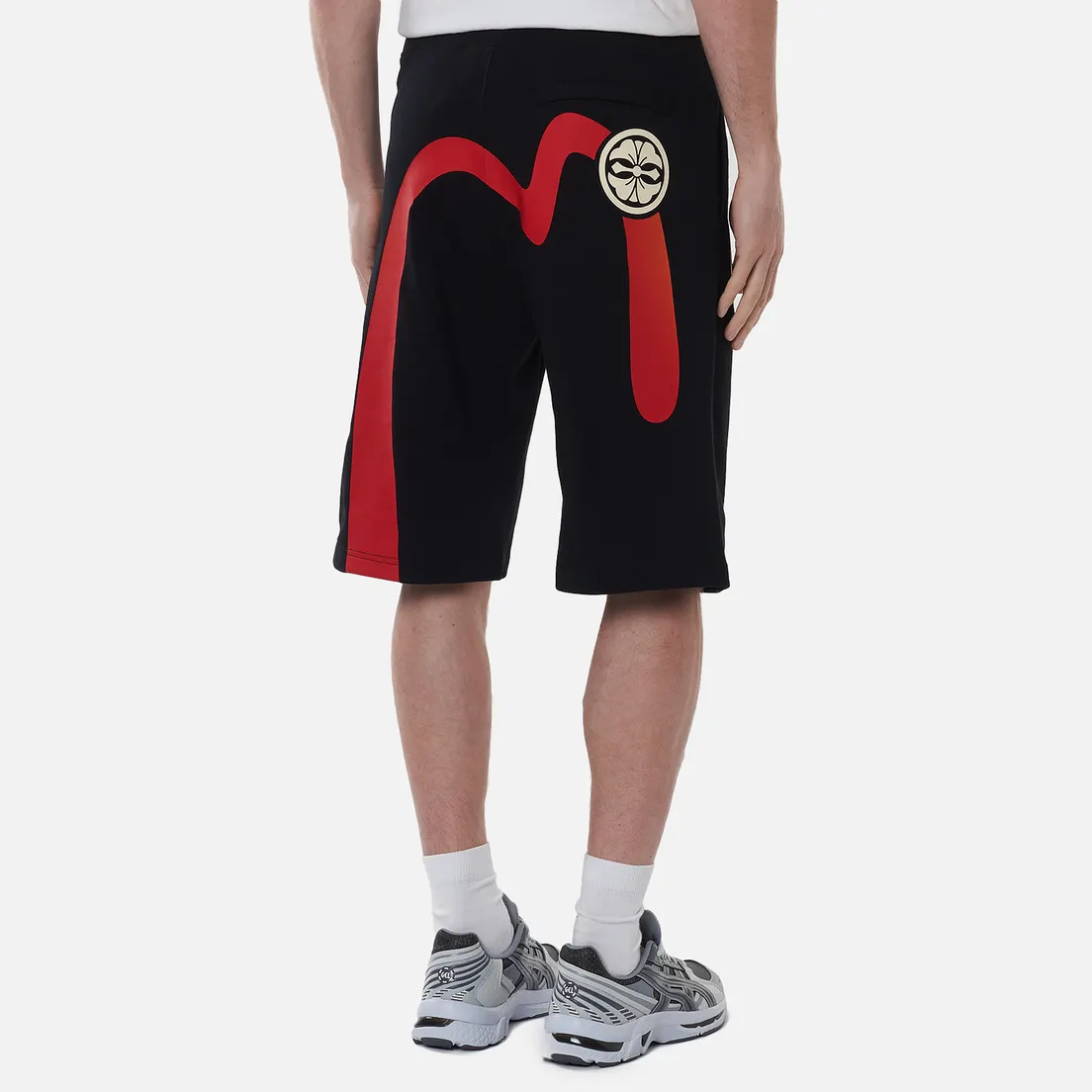 Evisu Мужские шорты Free Hand Printed Daicock & Kamon