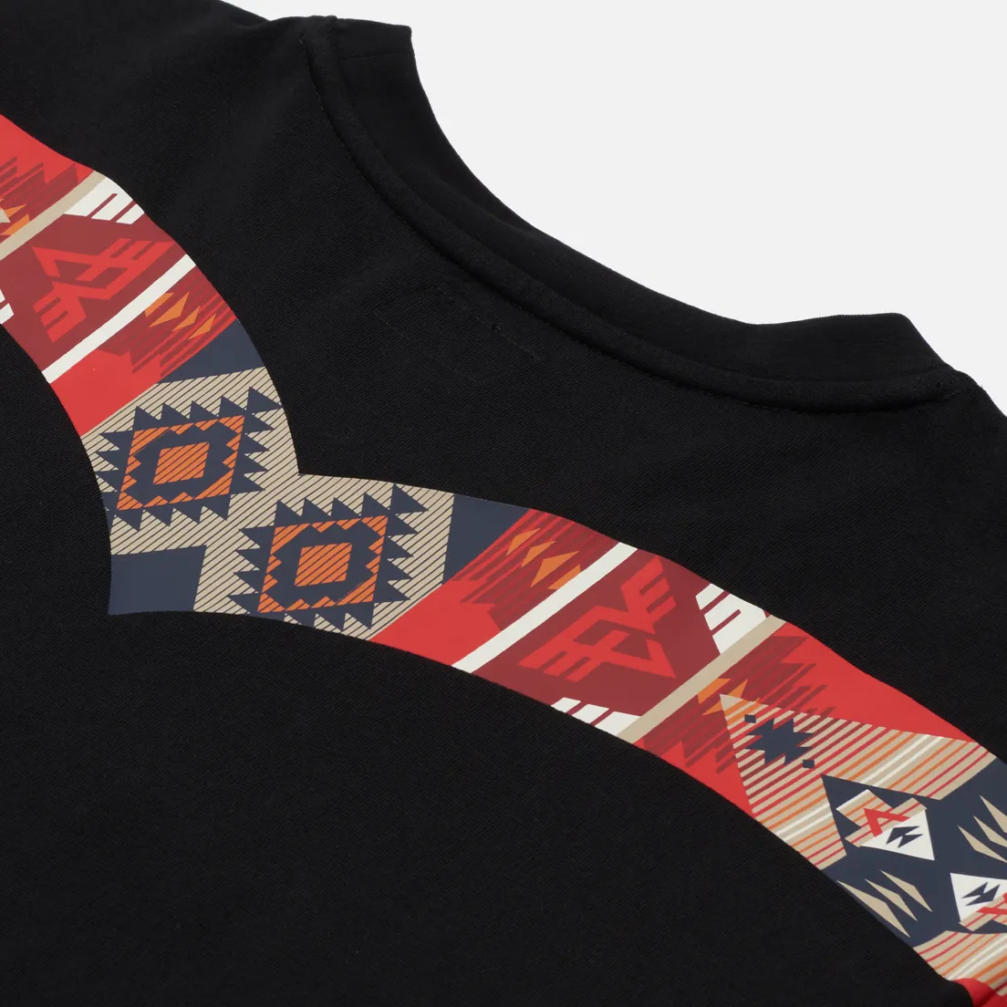 Evisu Мужская футболка Folklore Art Pattern Printed Daicock