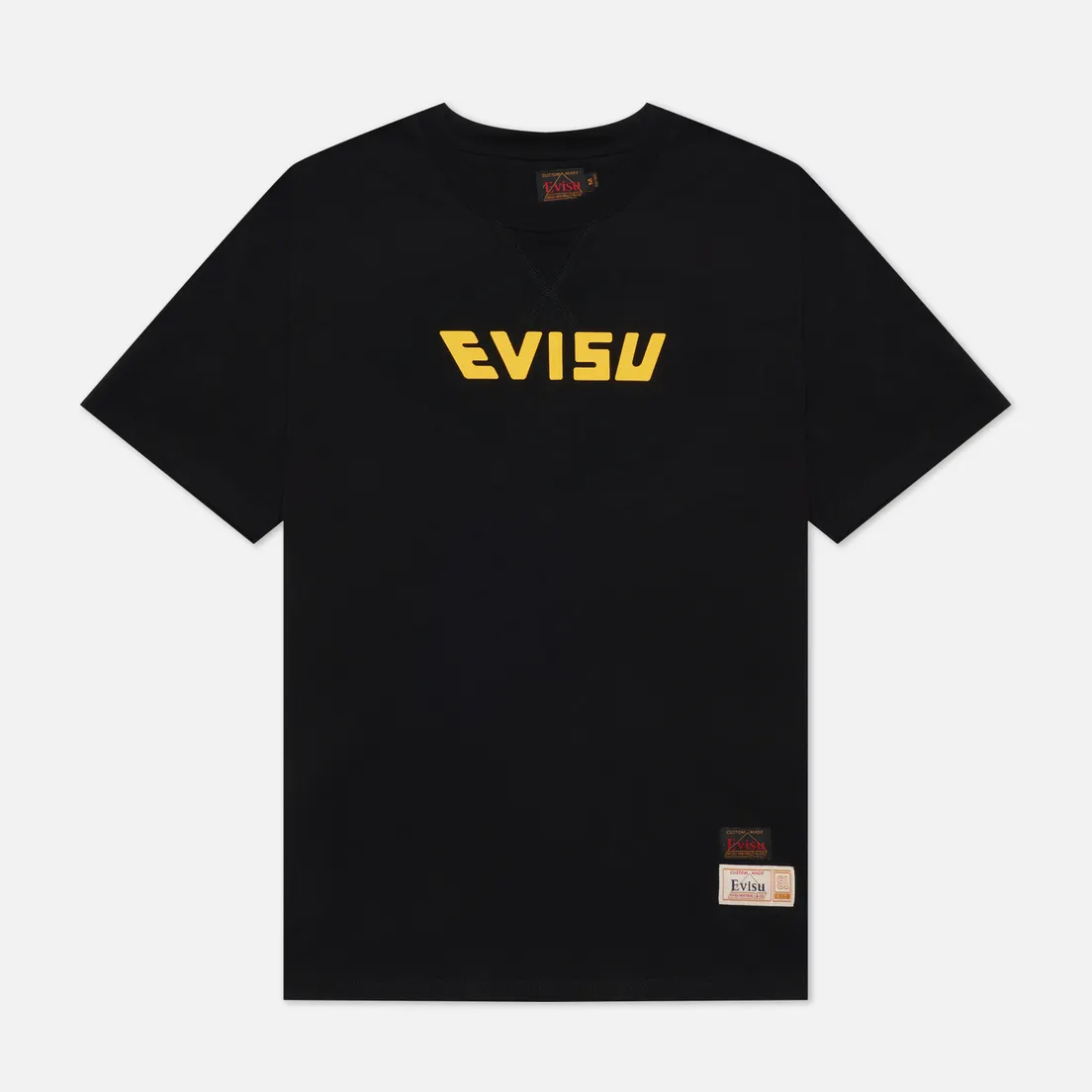 Evisu Мужская футболка Godhead Daruma Box Printed Daicock