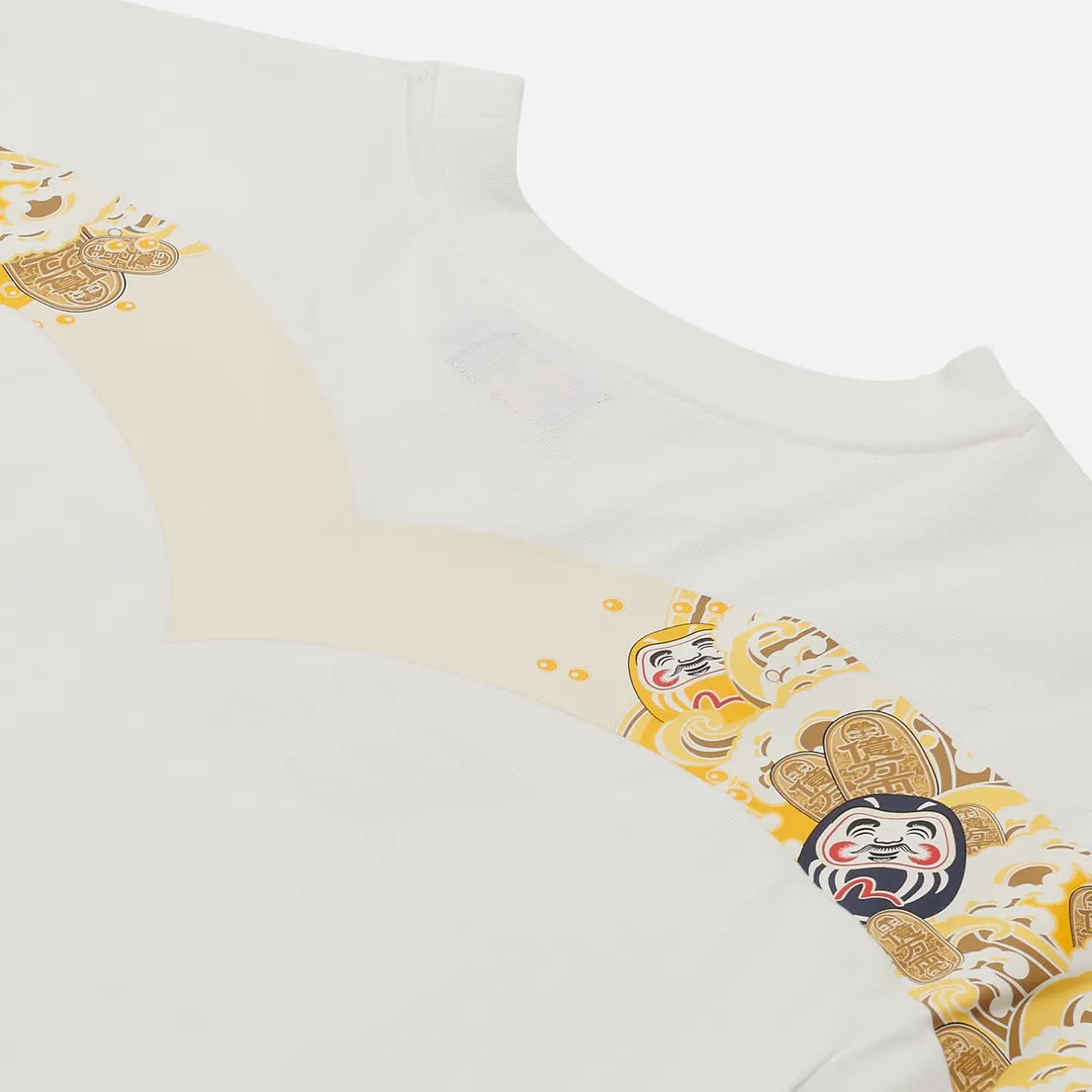 Evisu Мужская футболка Daruma & Wave All Over Printed Daicock