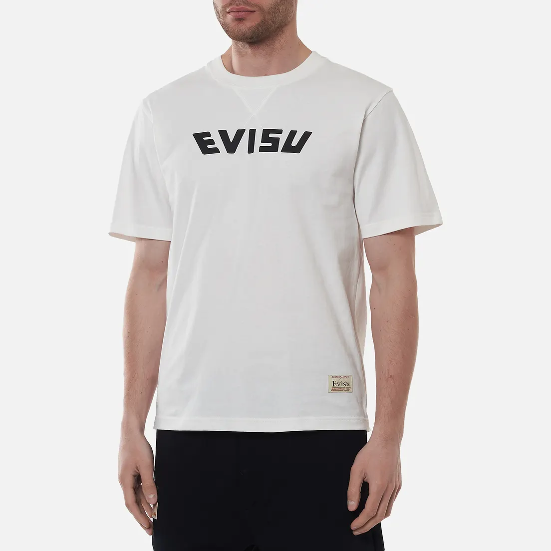 Evisu Мужская футболка Daruma & Wave All Over Printed Daicock