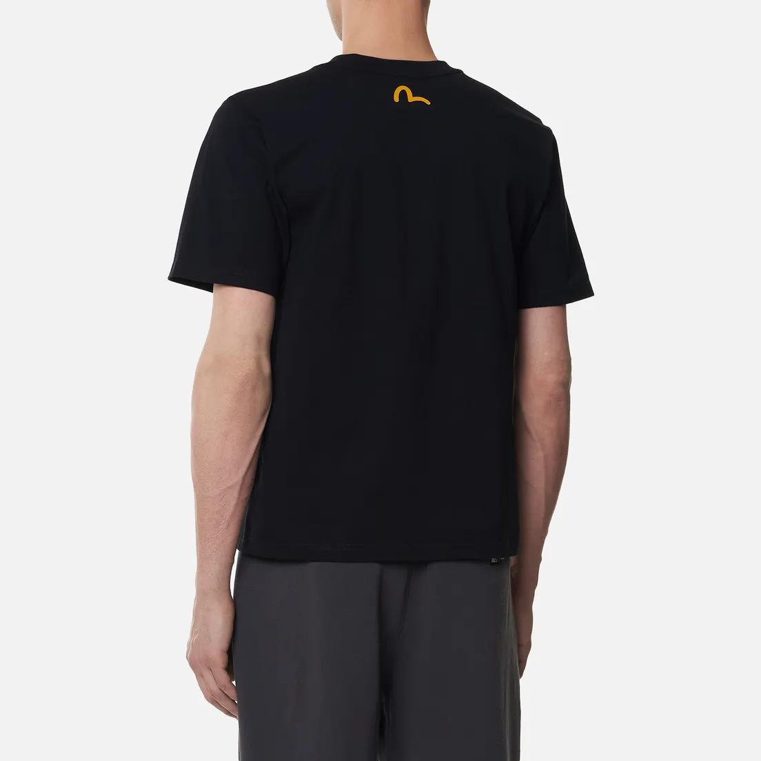 Evisu Мужская футболка Godhead x Bonsai Printed Crew Neck