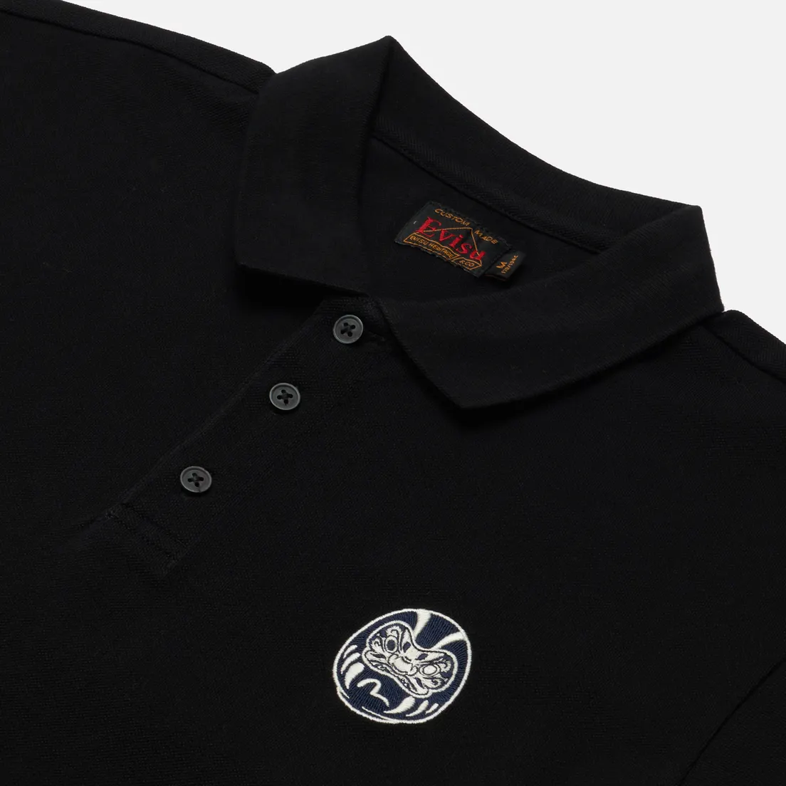 Evisu Мужское поло Heritage Daruma Embroidered