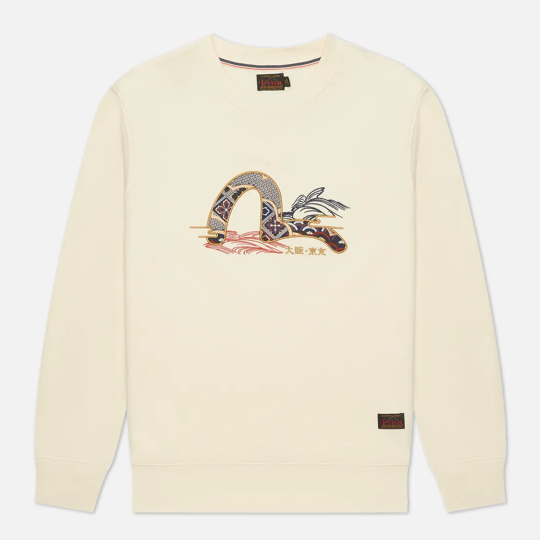 Evisu Мужская толстовка Heritage Applique Seagull