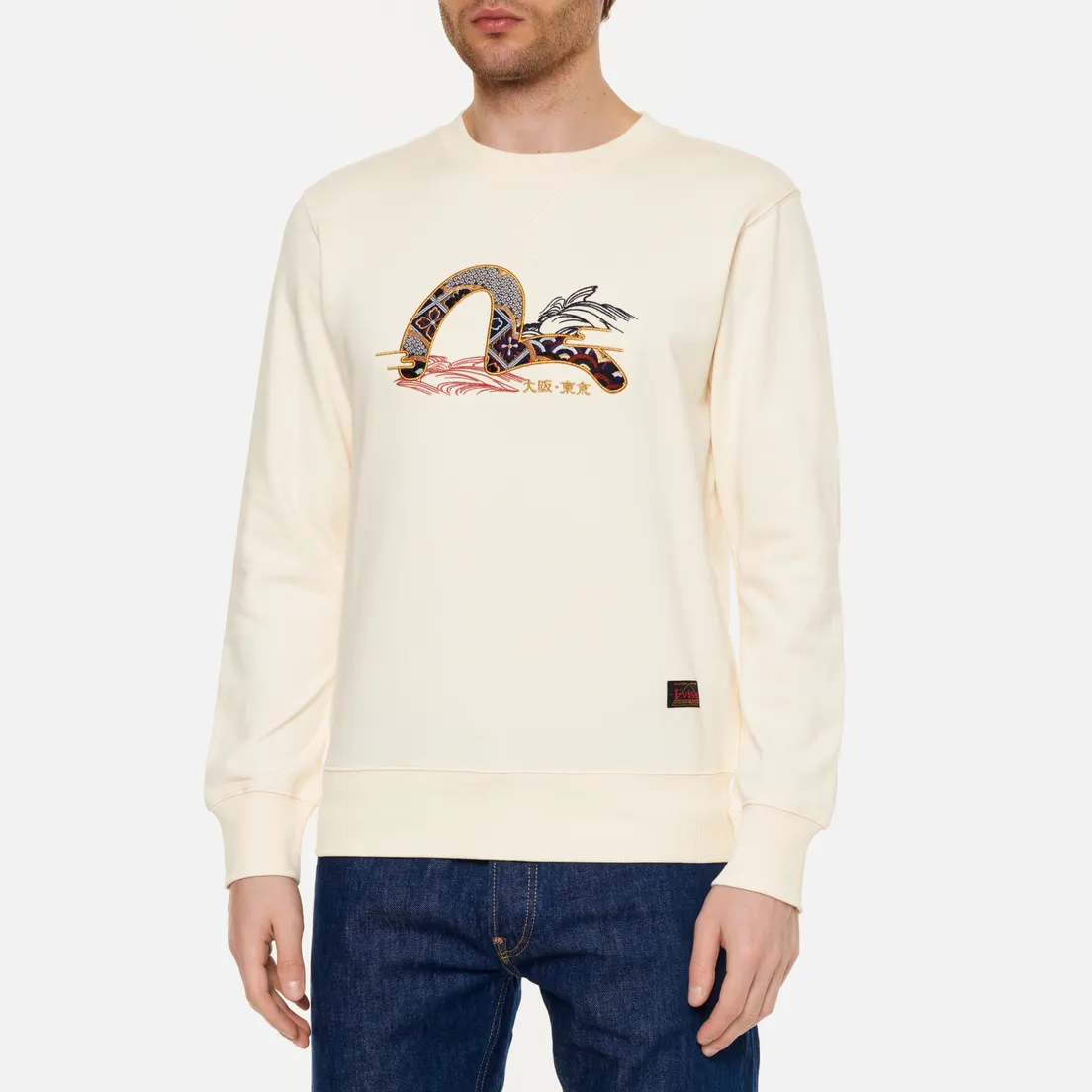 Evisu Мужская толстовка Heritage Applique Seagull