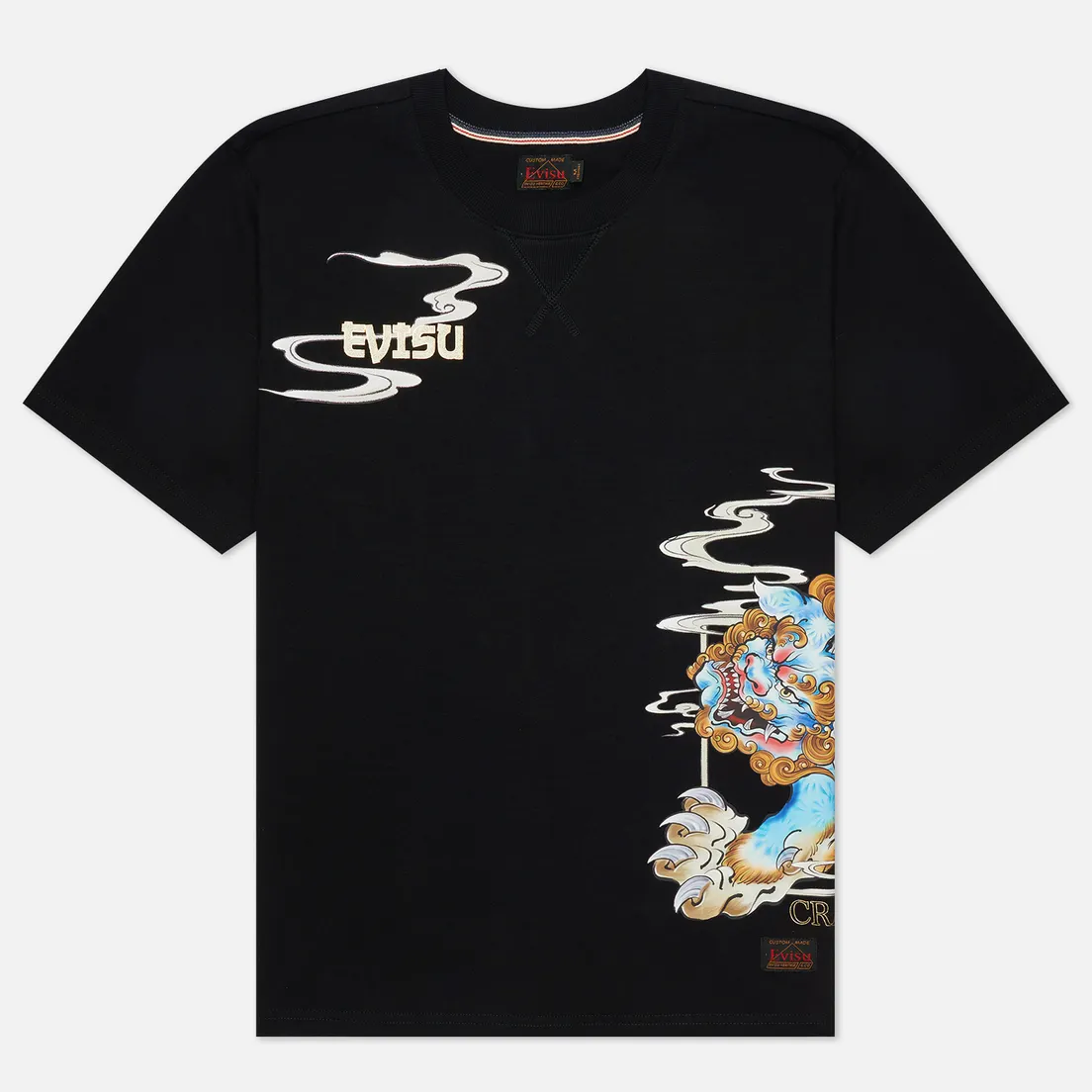 Evisu Мужская футболка Heritage Komainu Frame Printed