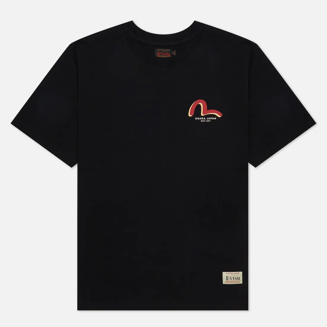 Evisu Мужская футболка Heritage Daruma-Buddy Printed