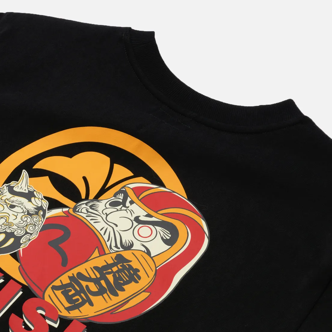 Evisu Мужская футболка Heritage Daruma-Komainu Printed Kamon