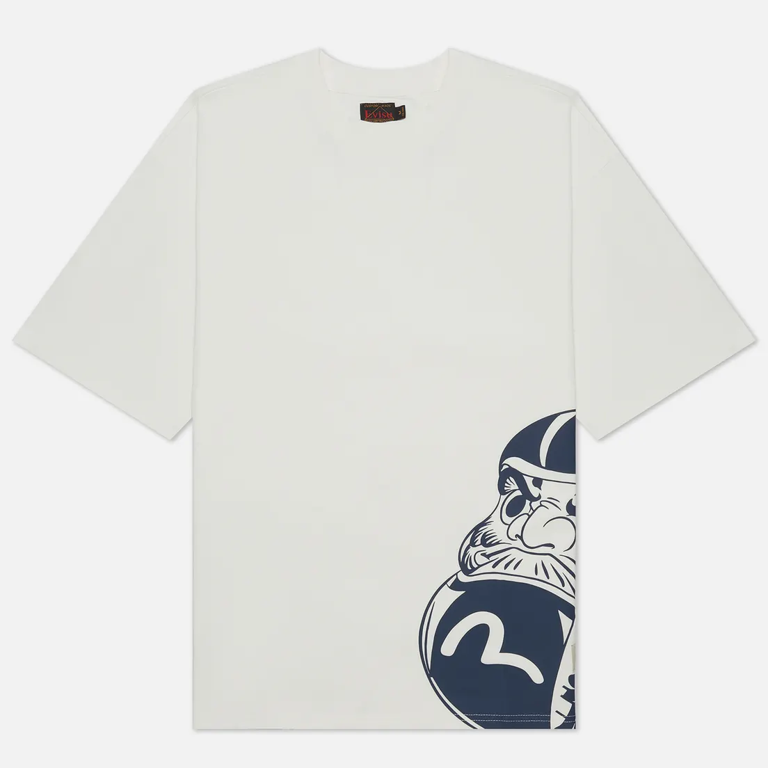 Evisu Мужская футболка Heritage Enlarge Daruma-Komainu Printed