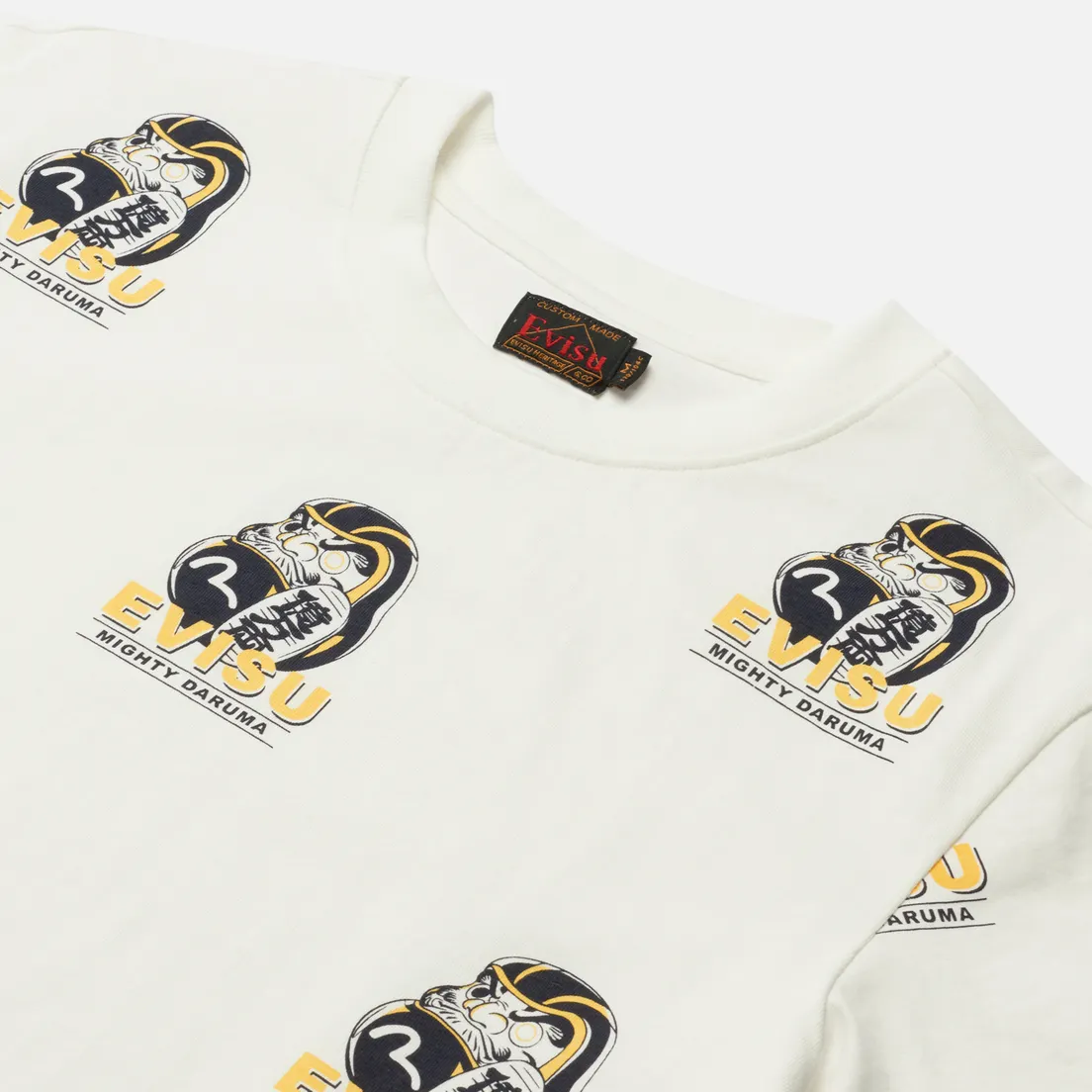 Evisu Мужская футболка Heritage Daruma-Komainu All Over Printed Seagull