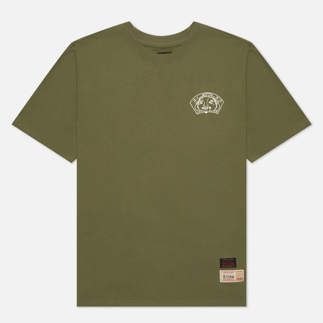 Evisu Мужская футболка Heritage Godhead Label Printed