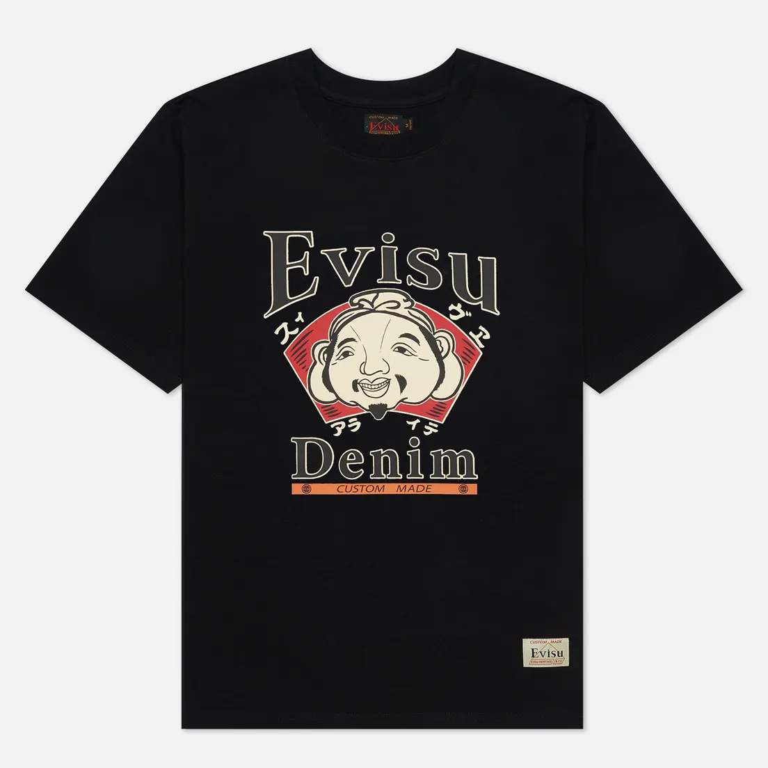 Evisu Мужская футболка Heritage Classic Godhead Poster Printed