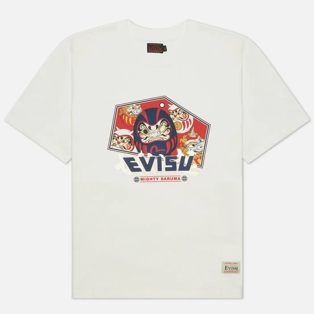Evisu Мужская футболка Heritage Daruma Ema Printed
