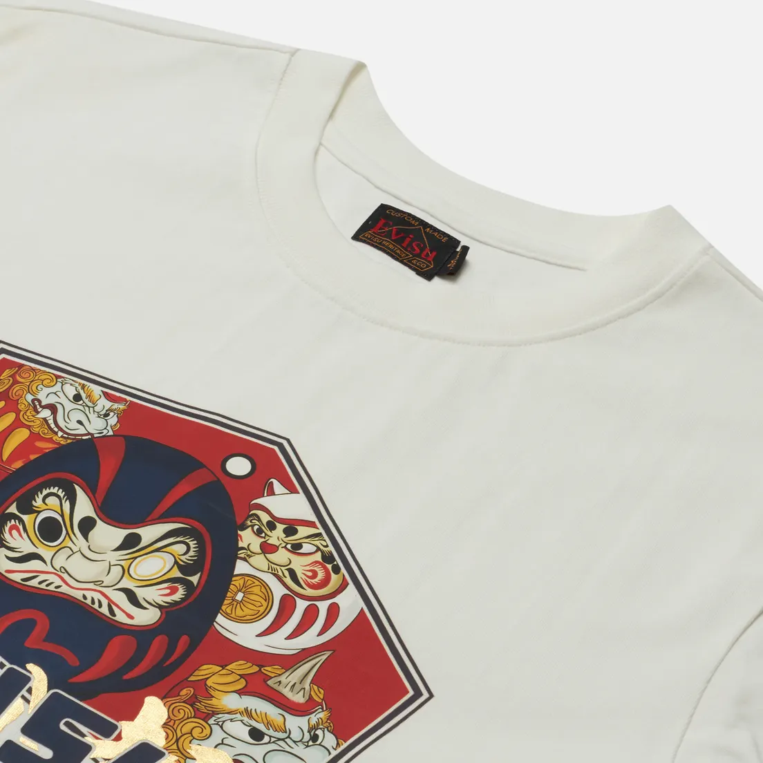 Evisu Мужская футболка Heritage Daruma Ema Printed